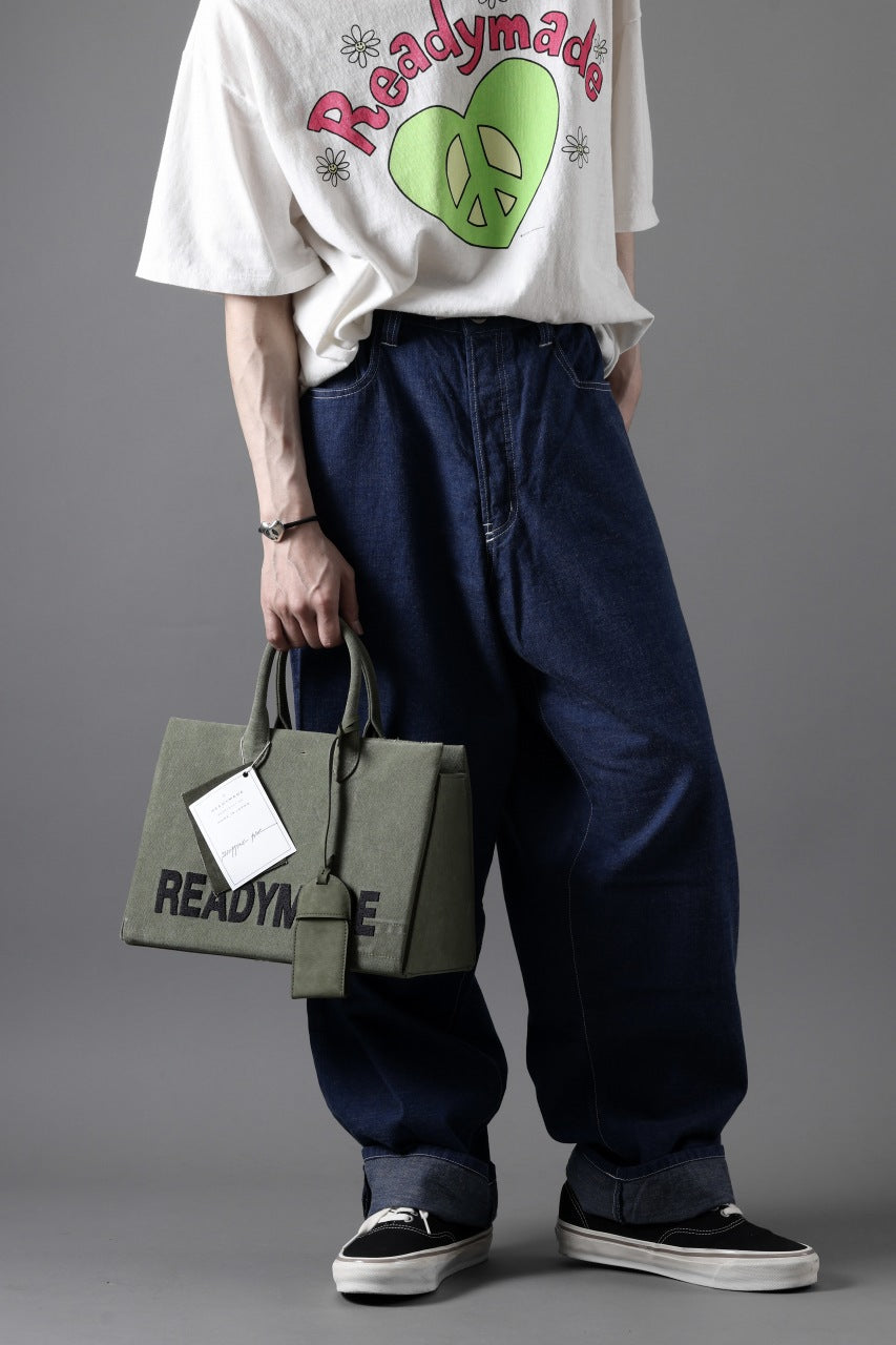 READYMADE SHOPPING BAG 30 LOGO (KHAKI)