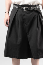 画像をギャラリービューアに読み込む, Professor.E BUTTON DRAFT SHORTS (BLACK)