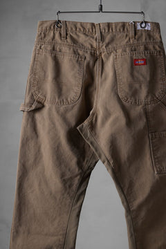 画像をギャラリービューアに読み込む, CHANGES x LOOM exclusive REMAKE REGULAR FIT CARPENTER PANTS / VINTAGE DUCK FABRIC (STONE WASHED) (BEIGE #C)