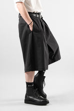画像をギャラリービューアに読み込む, Professor.E BUTTON DRAFT SHORTS (BLACK)