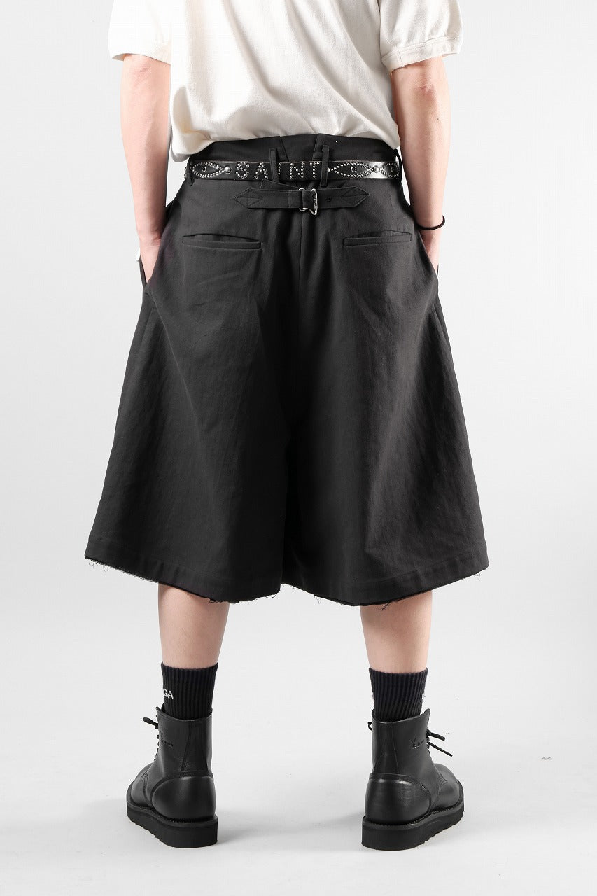 画像をギャラリービューアに読み込む, Professor.E BUTTON DRAFT SHORTS (BLACK)