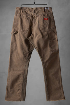 画像をギャラリービューアに読み込む, CHANGES x LOOM exclusive REMAKE REGULAR FIT CARPENTER PANTS / VINTAGE DUCK FABRIC (STONE WASHED) (BEIGE #C)