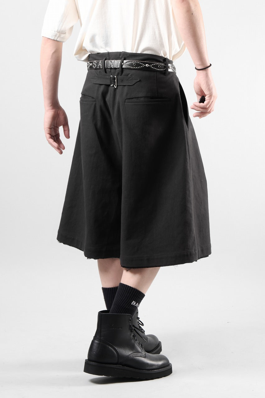 画像をギャラリービューアに読み込む, Professor.E BUTTON DRAFT SHORTS (BLACK)