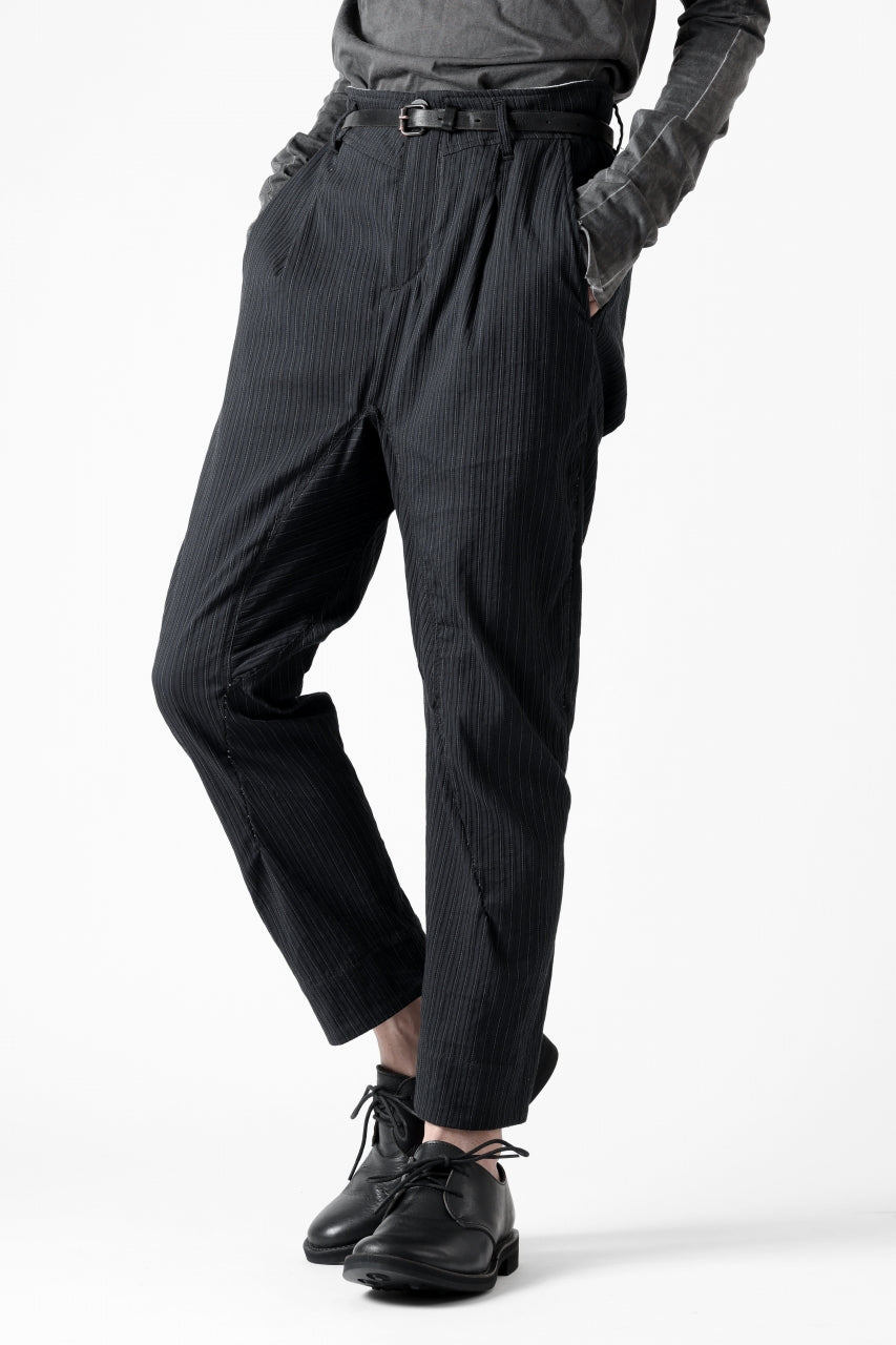 画像をギャラリービューアに読み込む, incarnation LONG DIRTS SAROUEL TROUSERS / STITCHED WASHER STRIPE (T91/11)