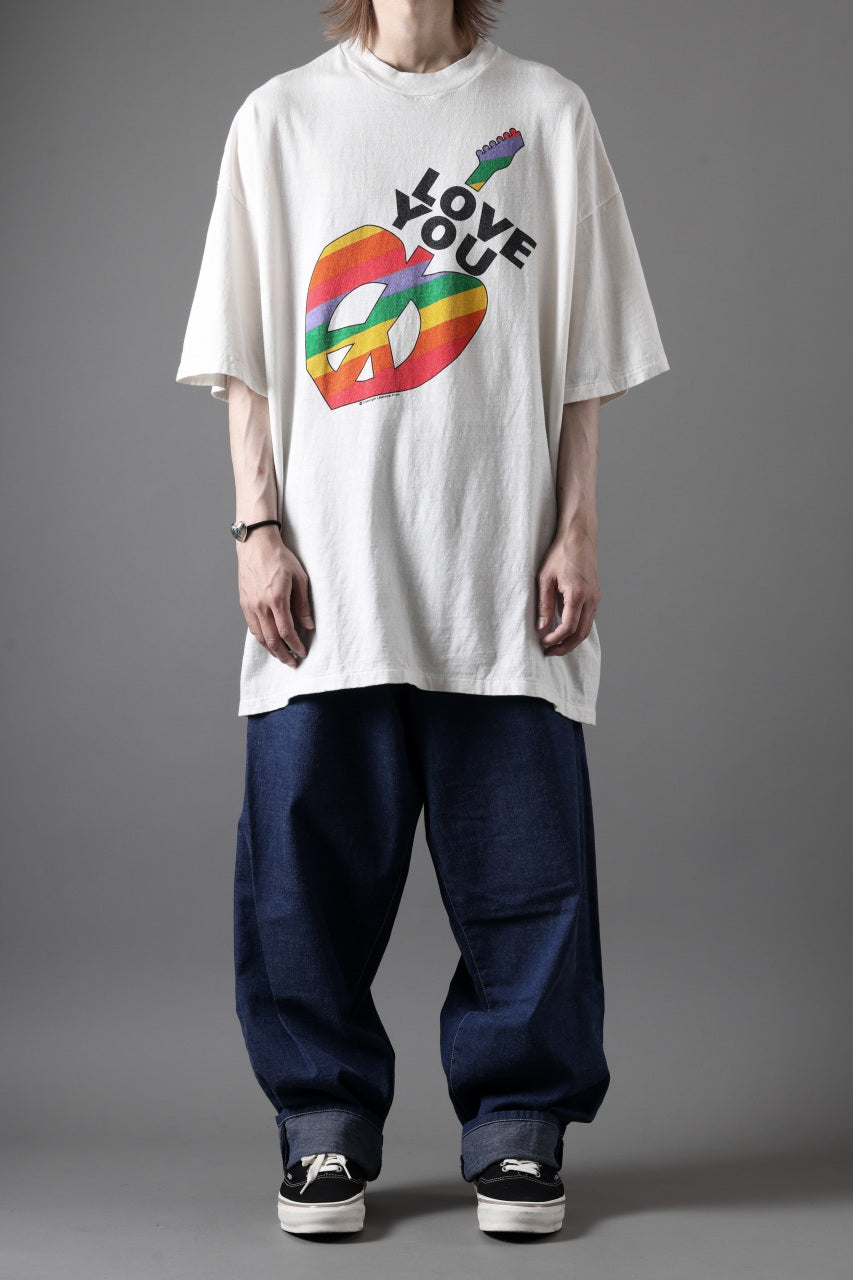 画像をギャラリービューアに読み込む, READYMADE S/S LOVE YOU T-SHIRT (WHITE)