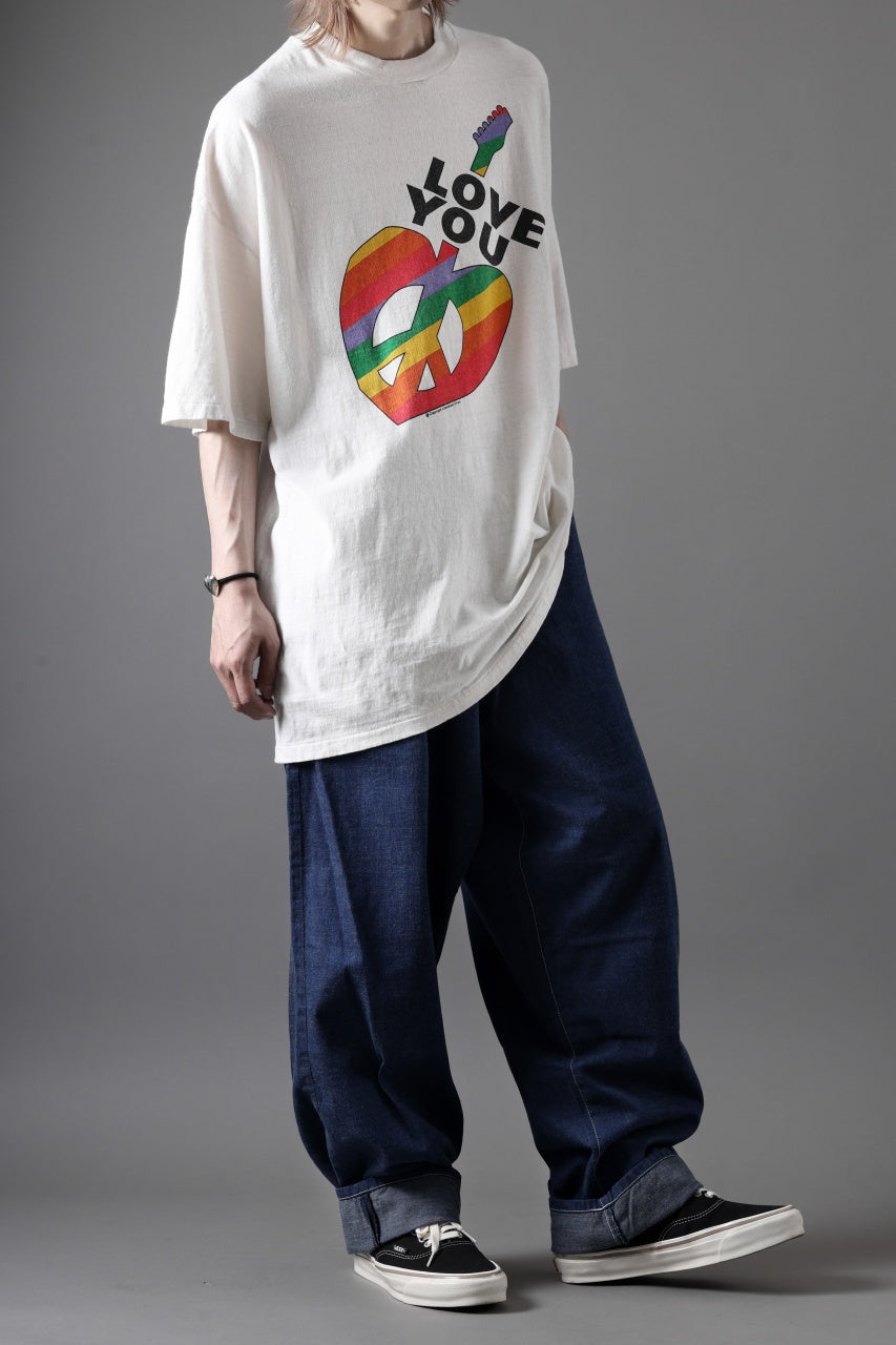 READYMADE S/S LOVE YOU T-SHIRT (WHITE)