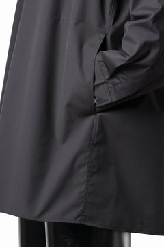 画像をギャラリービューアに読み込む, TARO HORIUCHI / th products &quot;ROMAN&quot; Midsize Shirt / esteneige broad cloth (black)