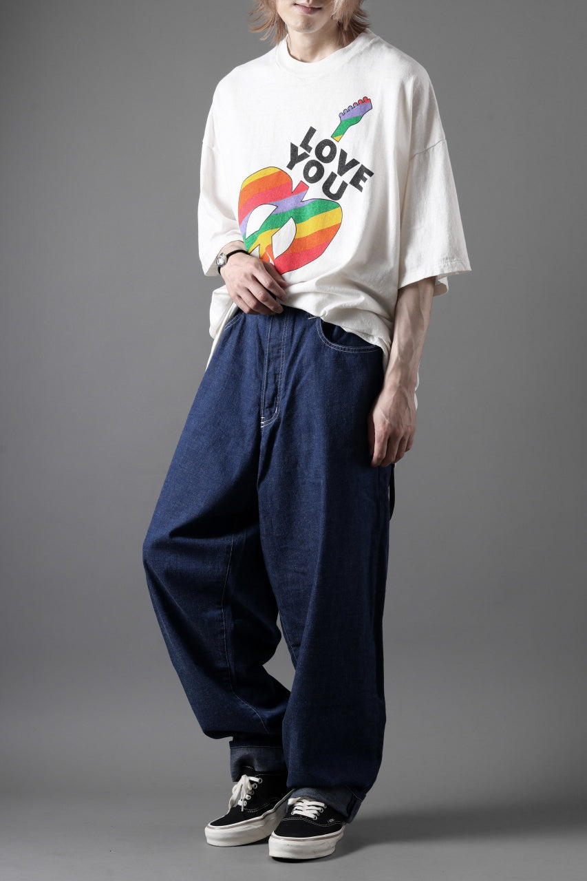 画像をギャラリービューアに読み込む, READYMADE S/S LOVE YOU T-SHIRT (WHITE)