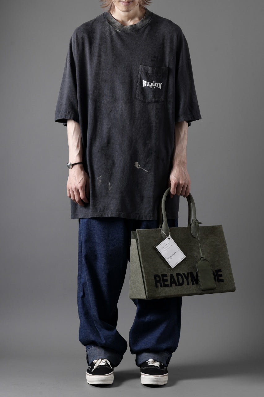 READYMADE S/S POCKET T-SHIRT (BLACK)