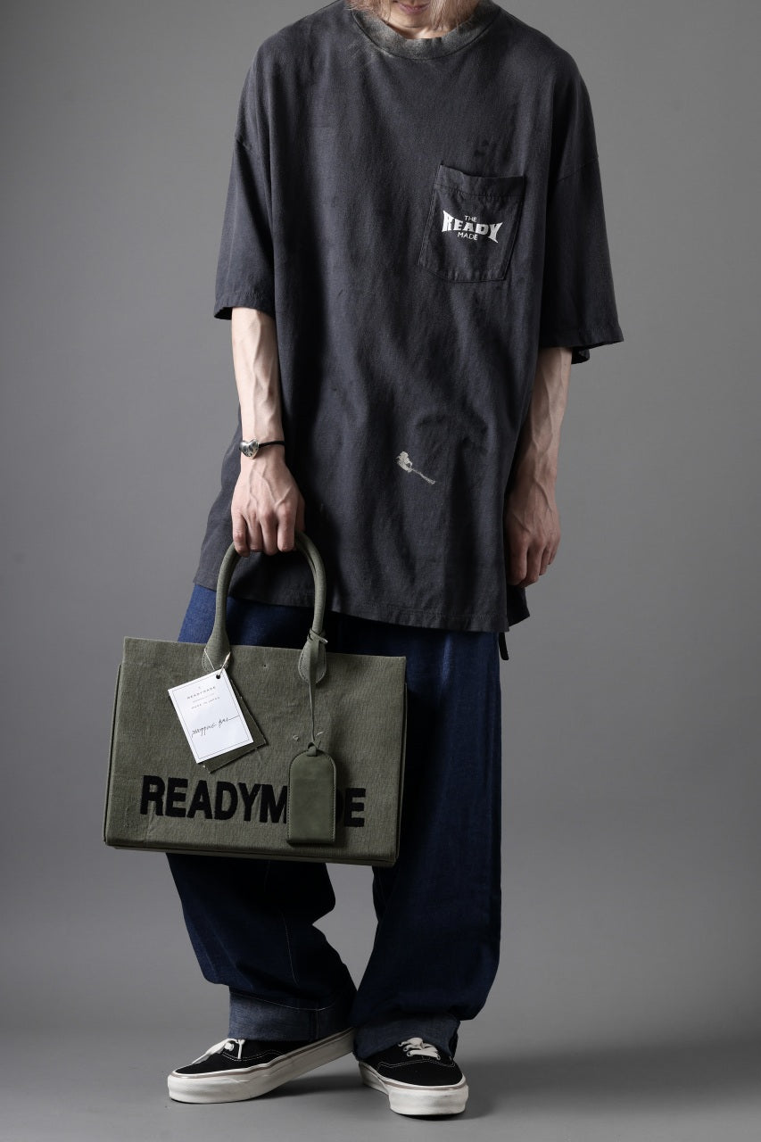 READYMADE S/S POCKET T-SHIRT (BLACK)