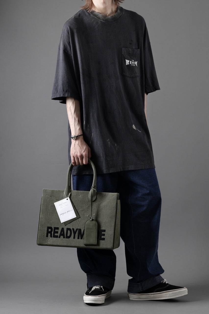 READYMADE S/S POCKET T-SHIRT (BLACK)