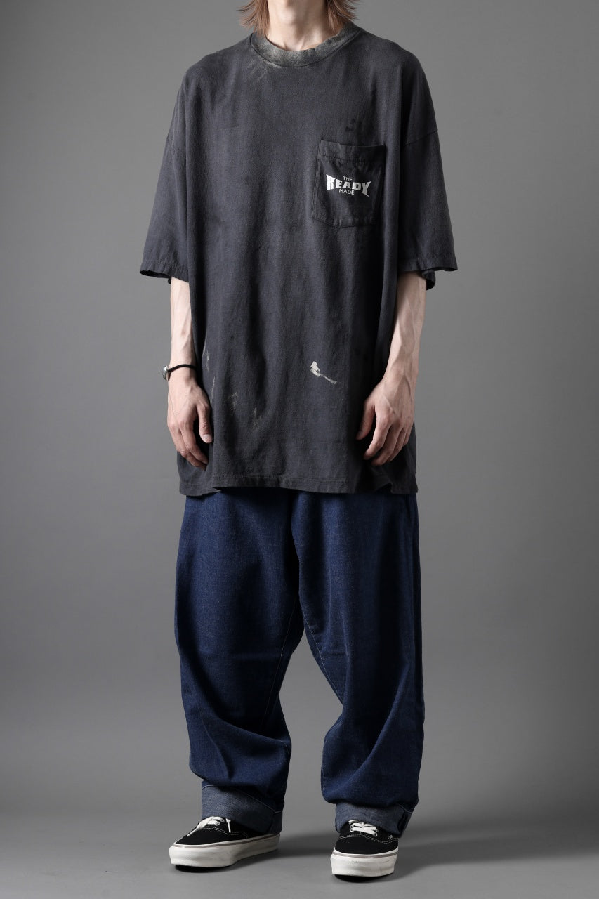 READYMADE S/S POCKET T-SHIRT (BLACK)