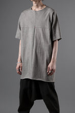 Load image into Gallery viewer, m.a+ one piece short sleeve t-shirt / T211C/MJP1 (LIGHT CARBON)