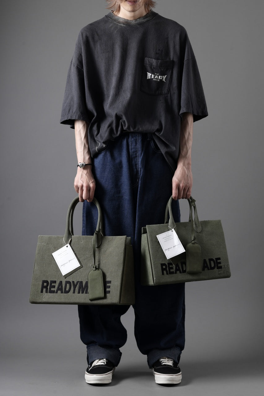 READYMADE SHOPPING BAG 30 LOGO (KHAKI)