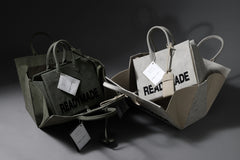 Load image into Gallery viewer, READYMADE SHOPPING BAG 35 LOGO (KHAKI)