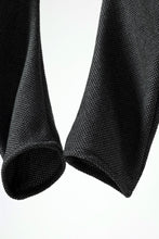 Load image into Gallery viewer, incarnation CARVED LEG SAROUEL TROUSERS JBP-2 / MICROSCOPIC CHECK WOOL (BLACK)