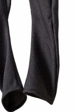 Load image into Gallery viewer, incarnation CARVED LEG SAROUEL TROUSERS JBP-2 / MICROSCOPIC CHECK WOOL (BLACK)