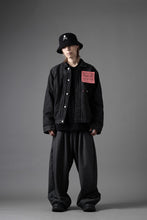 画像をギャラリービューアに読み込む, FULLCOUNT Type 1 Black Denim Jacket / 13.7oz Zimbabwe Selvedge Denim (BLACK)