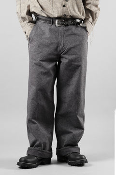 画像をギャラリービューアに読み込む, FULLCOUNT 1142-2 Tough Dude Mock Twist Pants (Covert Black)