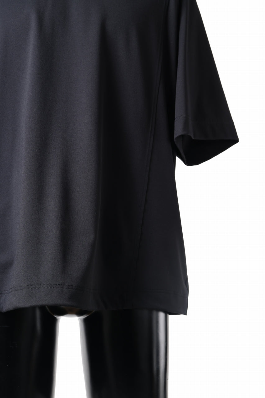 TARO HORIUCHI / th products Crew neck S/S Tee / high gauge bare smooth (black)