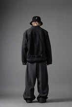 画像をギャラリービューアに読み込む, FULLCOUNT Type 1 Black Denim Jacket / 13.7oz Zimbabwe Selvedge Denim (BLACK)