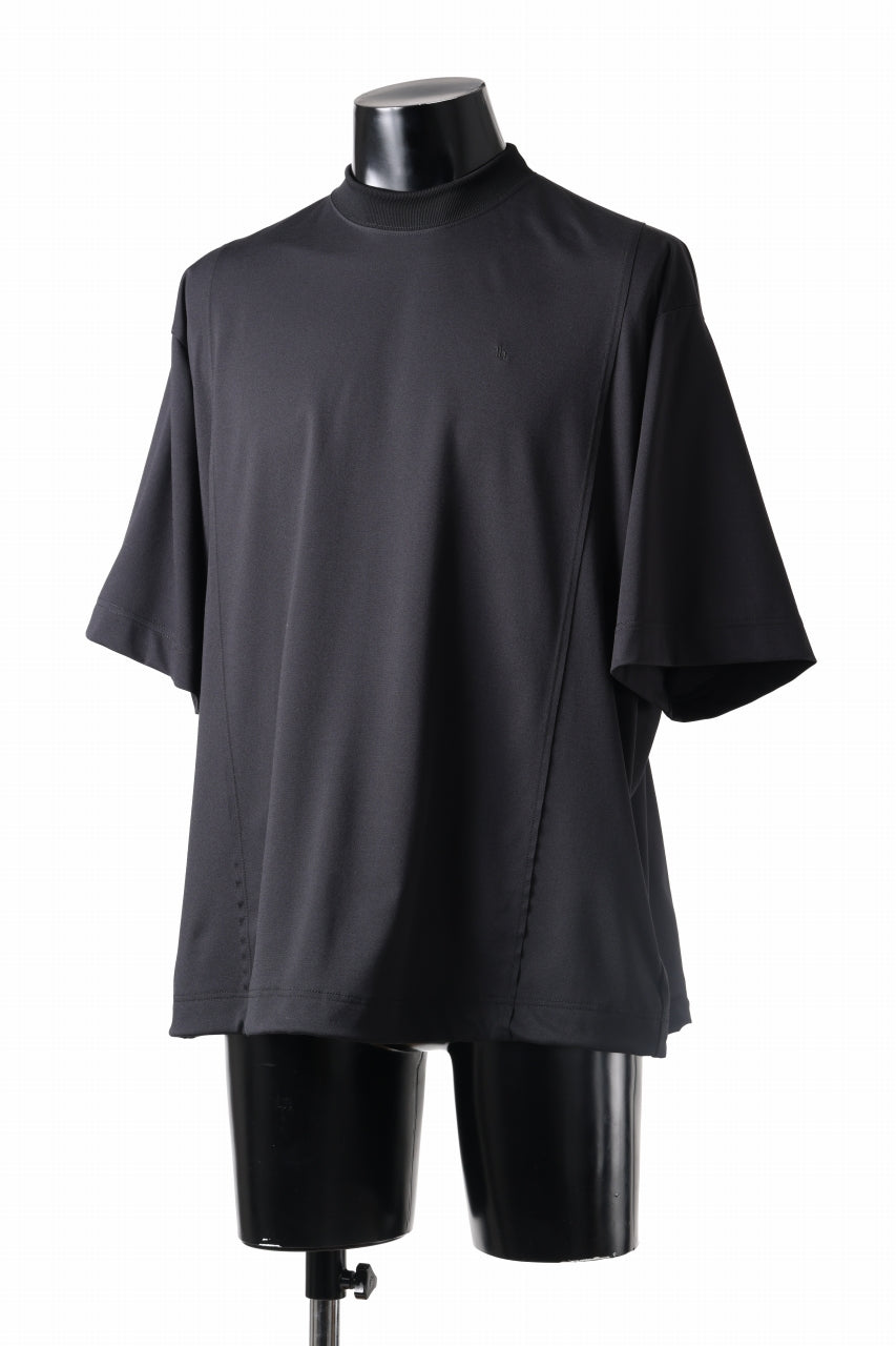 TARO HORIUCHI / th products Crew neck S/S Tee / high gauge bare smooth (black)