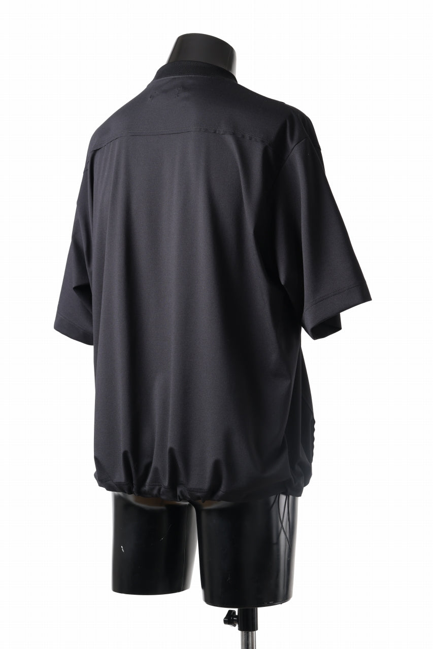 TARO HORIUCHI / th products Crew neck S/S Tee / high gauge bare smooth (black)