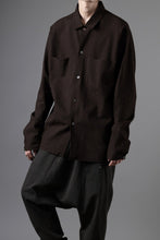 画像をギャラリービューアに読み込む, m.a+ one piece med fit shirt / H250DB/CLCR (RUST)