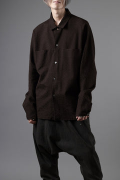 画像をギャラリービューアに読み込む, m.a+ one piece med fit shirt / H250DB/CLCR (RUST)