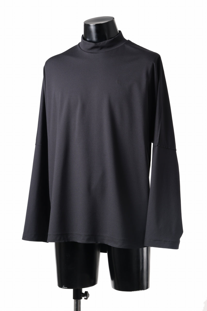 TARO HORIUCHI / th products Dolman L/S Tee / high gauge bare smooth (black)