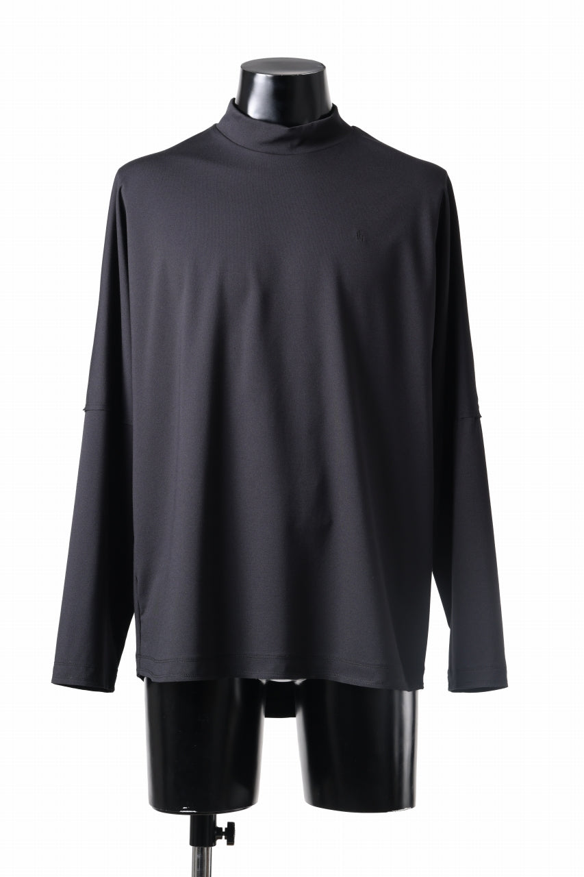 TARO HORIUCHI / th products Dolman L/S Tee / high gauge bare smooth (black)