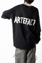 画像をギャラリービューアに読み込む, A.F ARTEFACT LAYERED LONG SLEEVE TOPS / PRINT TYPE-A (BLACK)