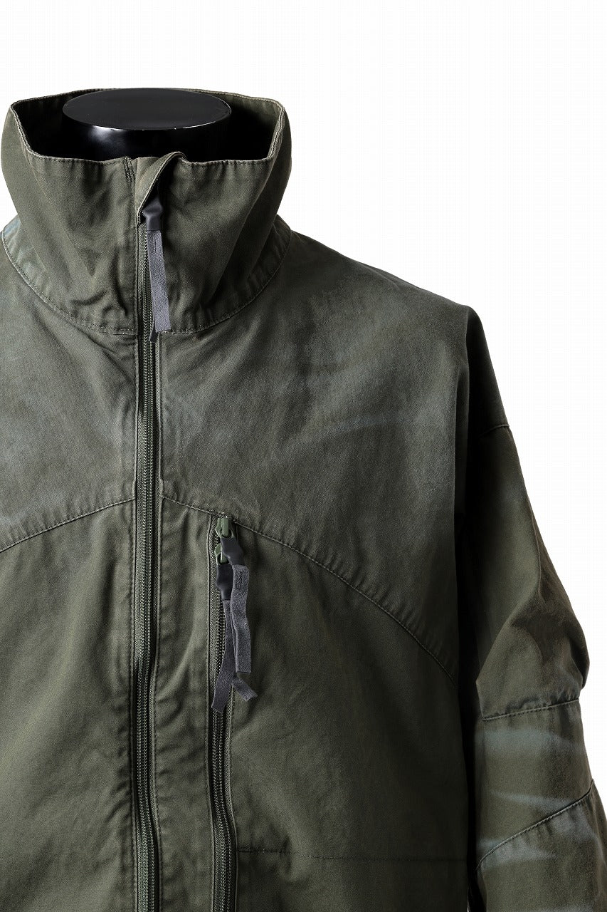 D-VEC VENTILE WEATHER BLOUSON (OLIVE GREEN)