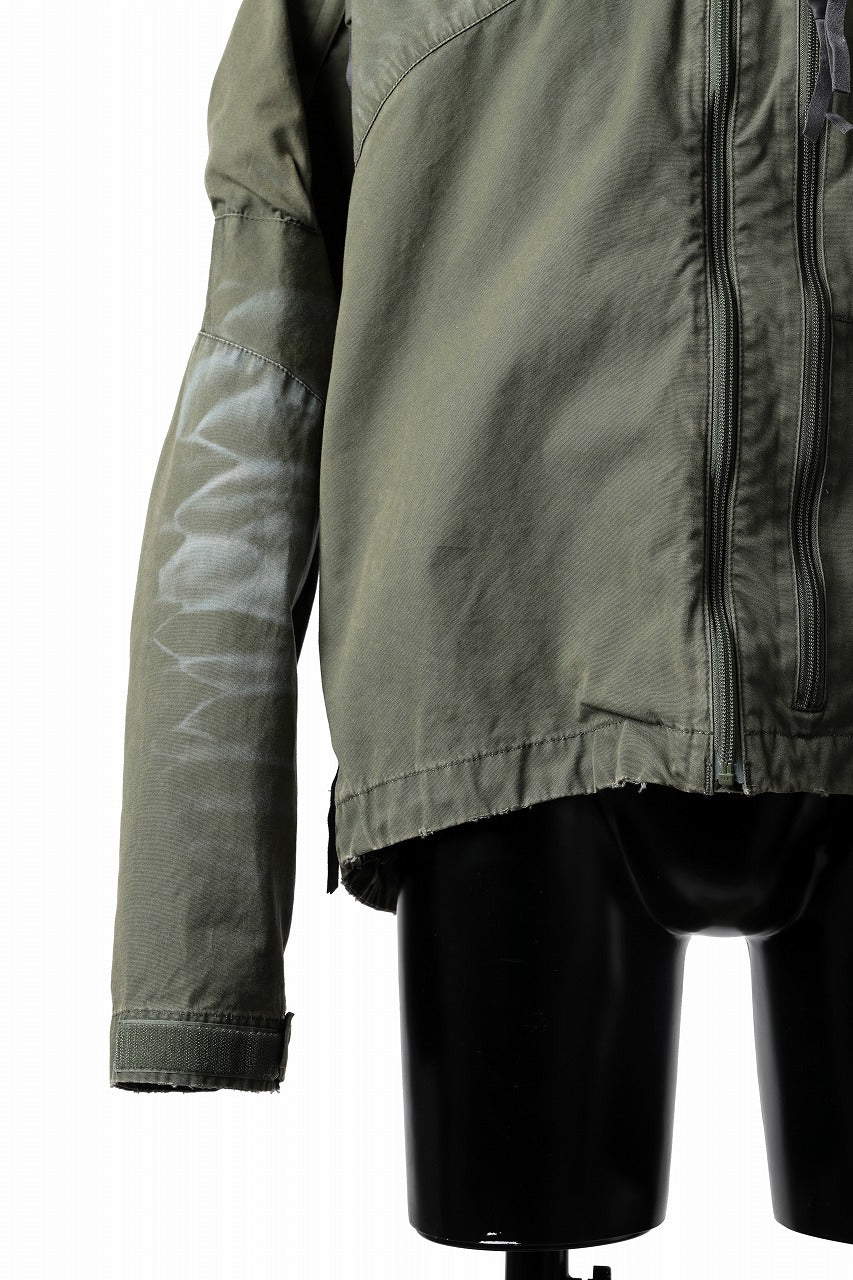 D-VEC VENTILE WEATHER BLOUSON (OLIVE GREEN)