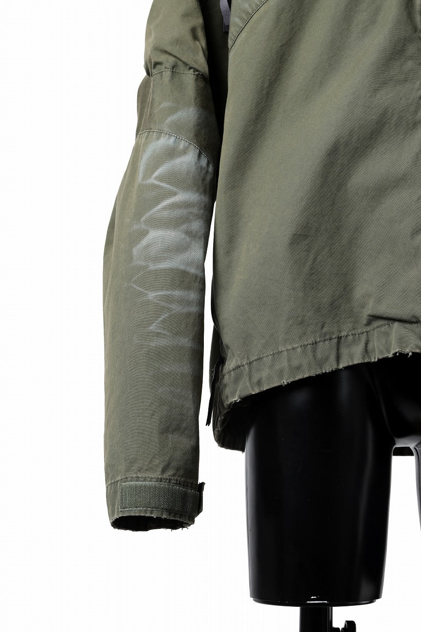 D-VEC VENTILE WEATHER BLOUSON (OLIVE GREEN)