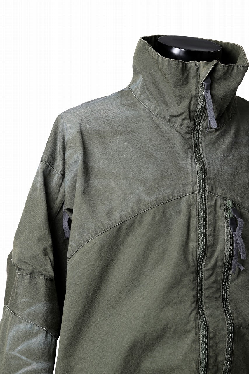 D-VEC VENTILE WEATHER BLOUSON (OLIVE GREEN)