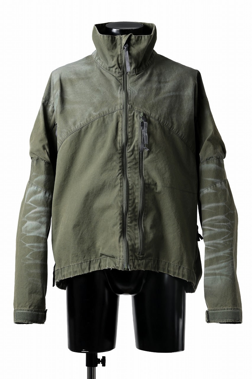 D-VEC VENTILE WEATHER BLOUSON (OLIVE GREEN)