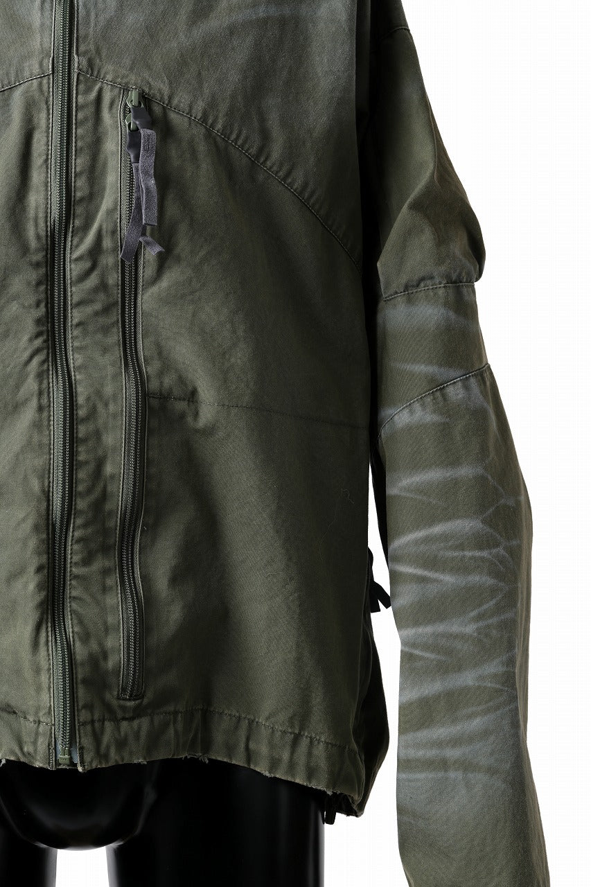 D-VEC VENTILE WEATHER BLOUSON (OLIVE GREEN)