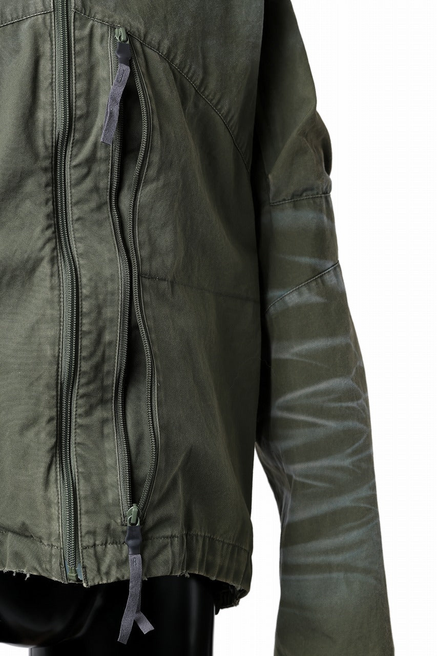 D-VEC VENTILE WEATHER BLOUSON (OLIVE GREEN)