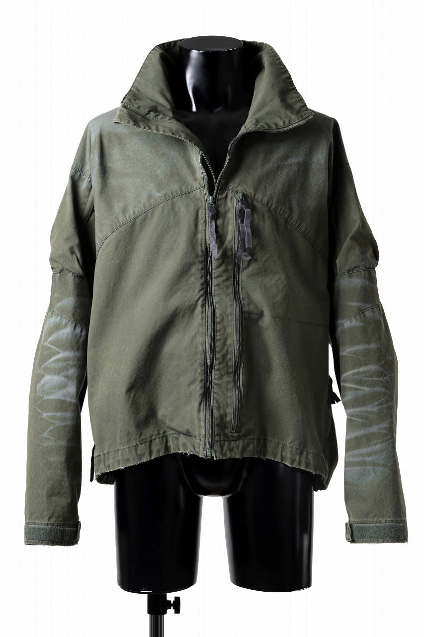 D-VEC VENTILE WEATHER BLOUSON (OLIVE GREEN)