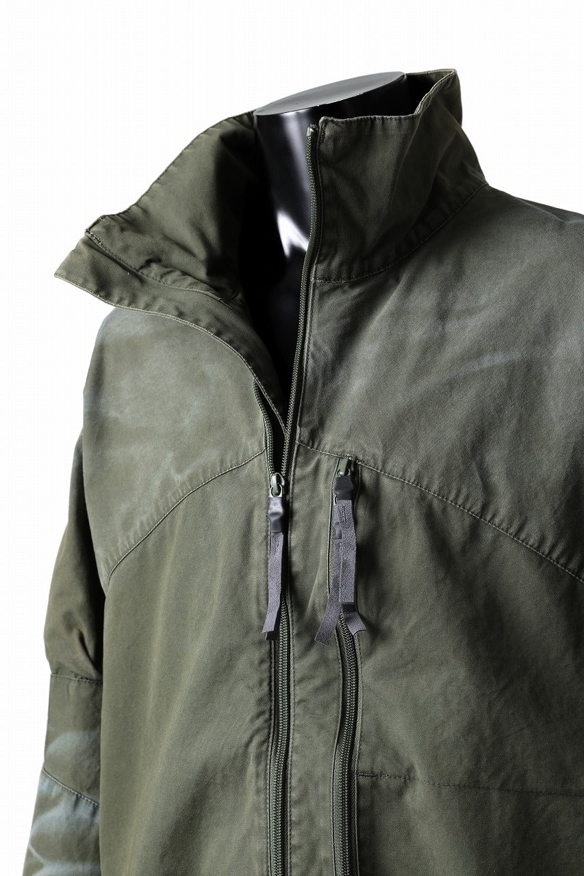 D-VEC VENTILE WEATHER BLOUSON (OLIVE GREEN)