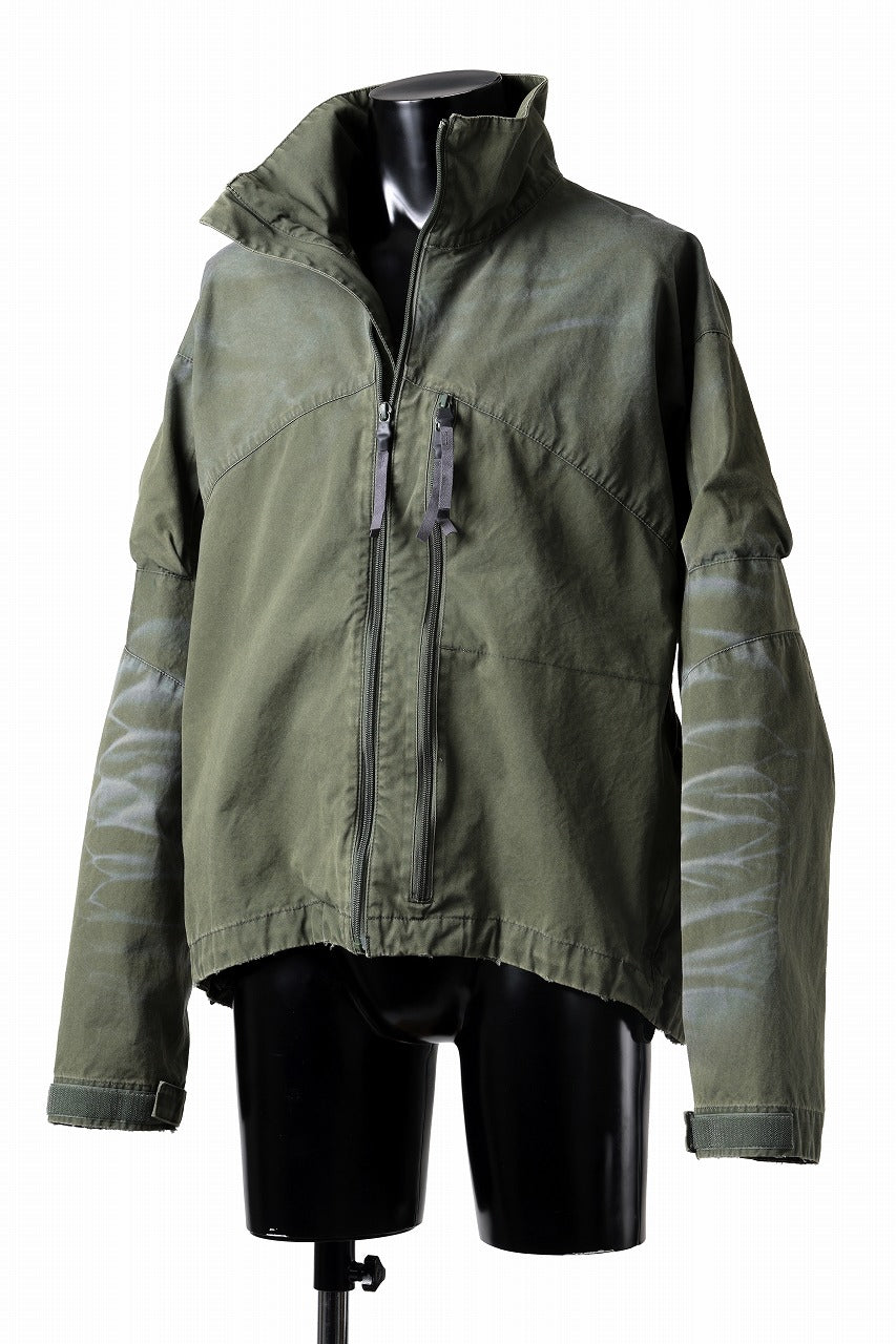 D-VEC VENTILE WEATHER BLOUSON (OLIVE GREEN)