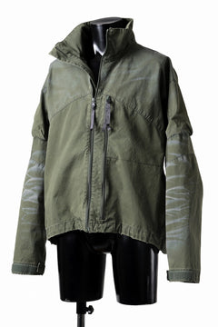 画像をギャラリービューアに読み込む, D-VEC VENTILE WEATHER BLOUSON (OLIVE GREEN)