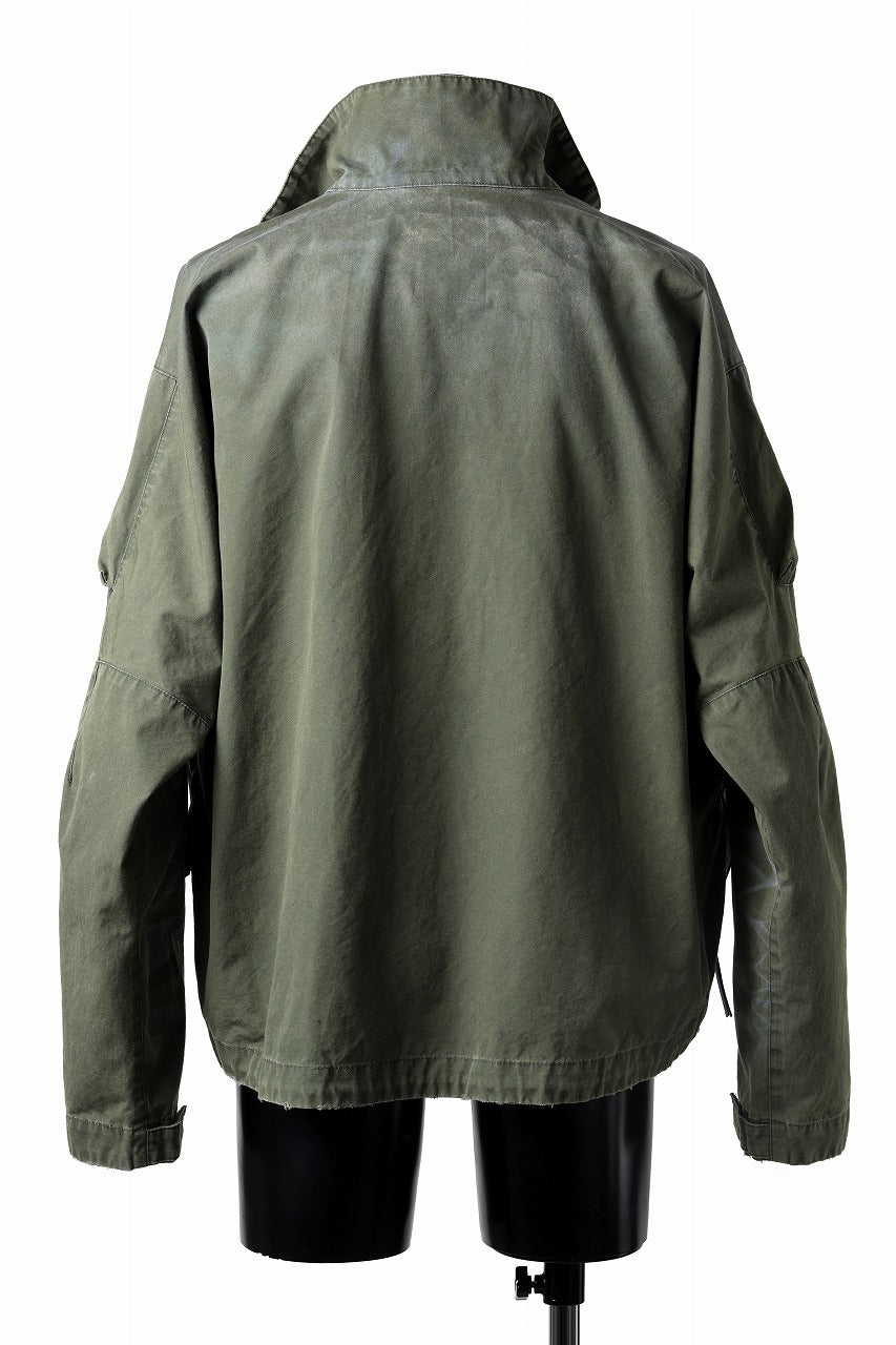 D-VEC VENTILE WEATHER BLOUSON (OLIVE GREEN)