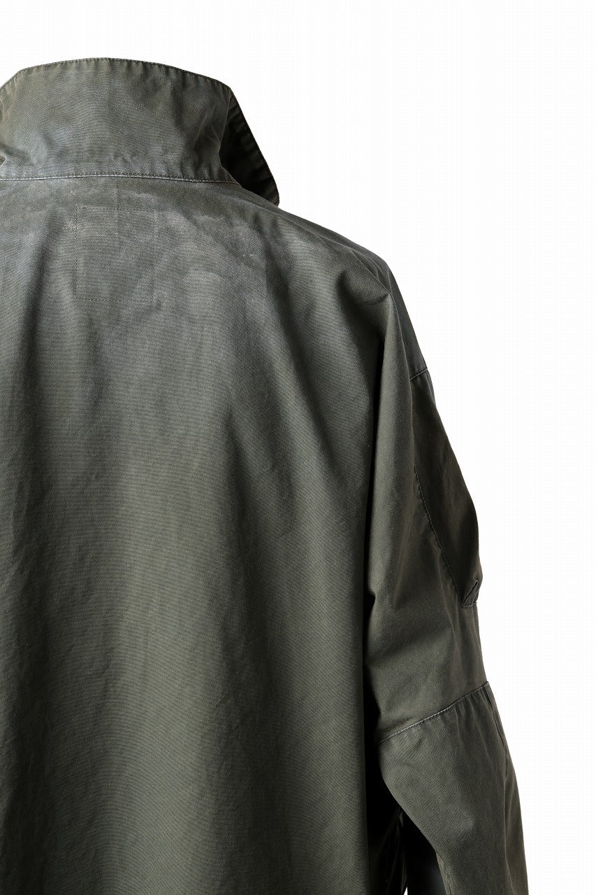 D-VEC VENTILE WEATHER BLOUSON (OLIVE GREEN)