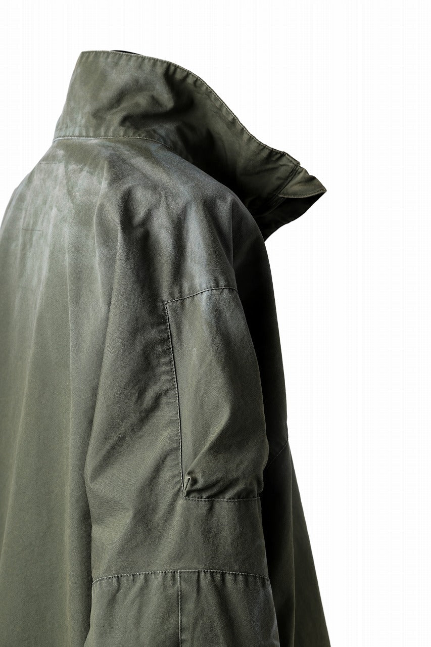 D-VEC VENTILE WEATHER BLOUSON (OLIVE GREEN)