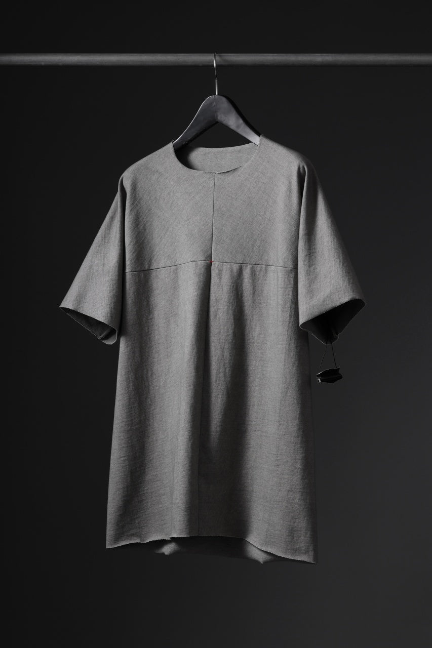 m.a+ one piece short sleeve t-shirt / T211C/MJP1 (LIGHT CARBON)