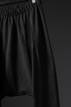 Load image into Gallery viewer, m.a+ elastic waist low crotch 2 pocket pants / P571/MJP1 (CARBON)