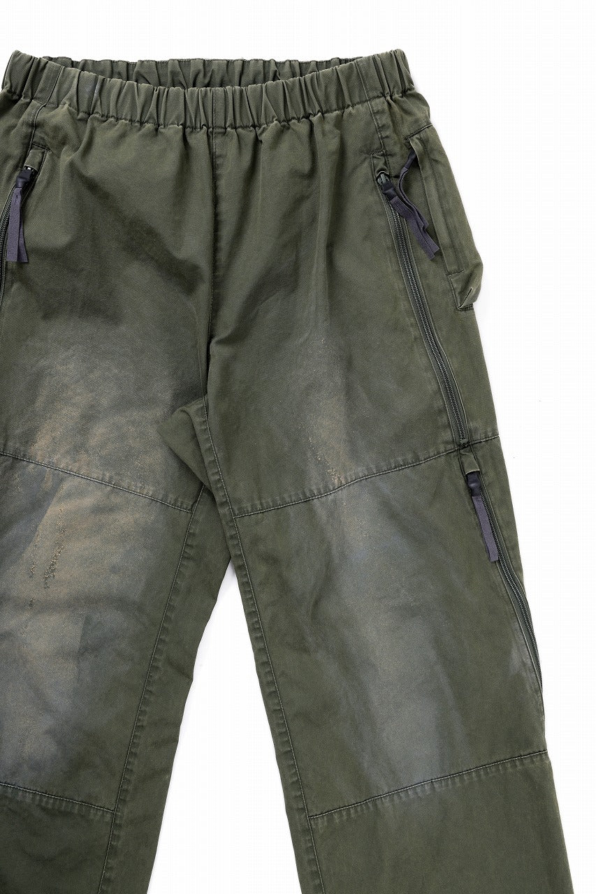 D-VEC VENTILE WEATHER PANTS (OLIVE GREEN)