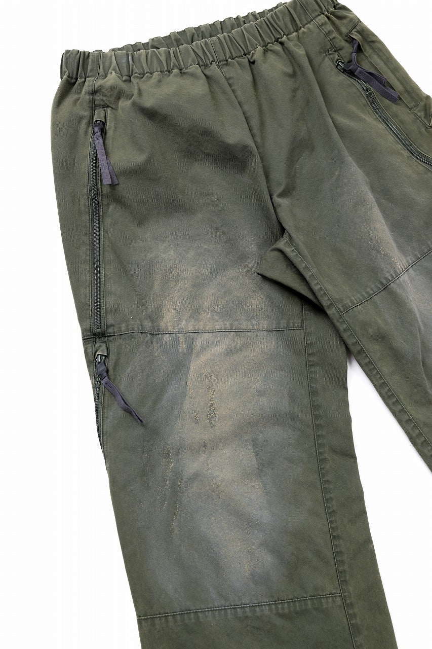 D-VEC VENTILE WEATHER PANTS (OLIVE GREEN)